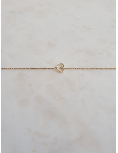 PULSEIRA SIMPLE HEART PRATA