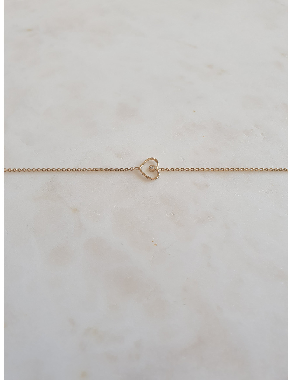 PULSEIRA SIMPLE HEART PRATA