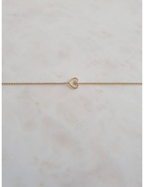PULSEIRA SIMPLE HEART PRATA
