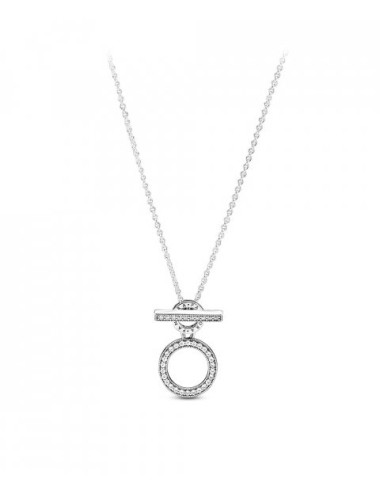COLAR DOUBLE HOOP T-BAR PANDORA