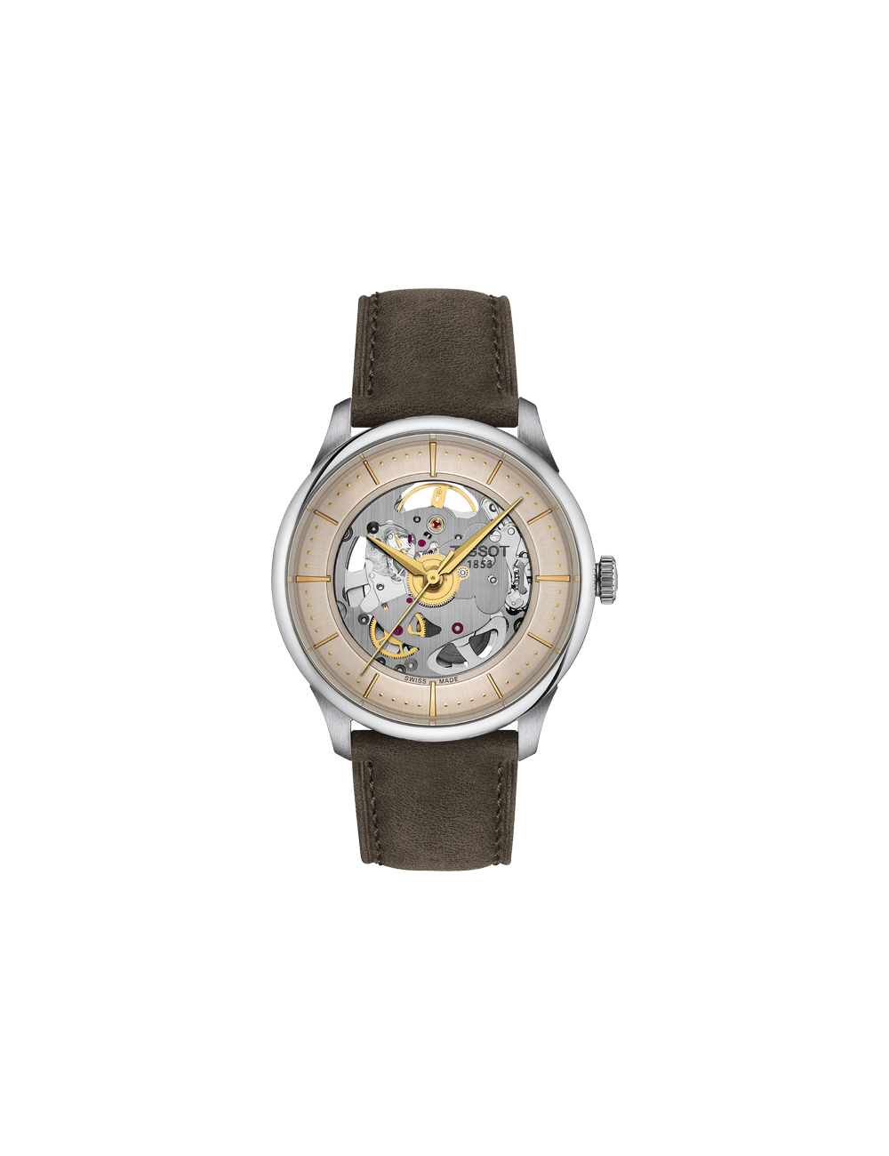 Relógio Tissot Chemin des Tourelles Skeleton