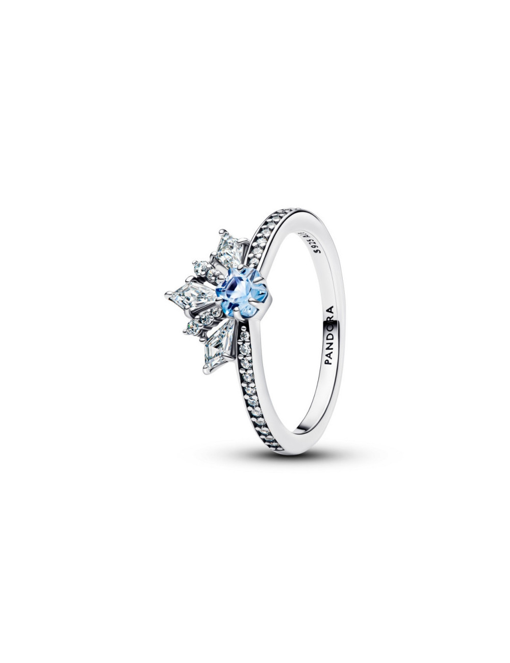 Anel Tiara da Rainha Elsa Frozen Disney Pandora