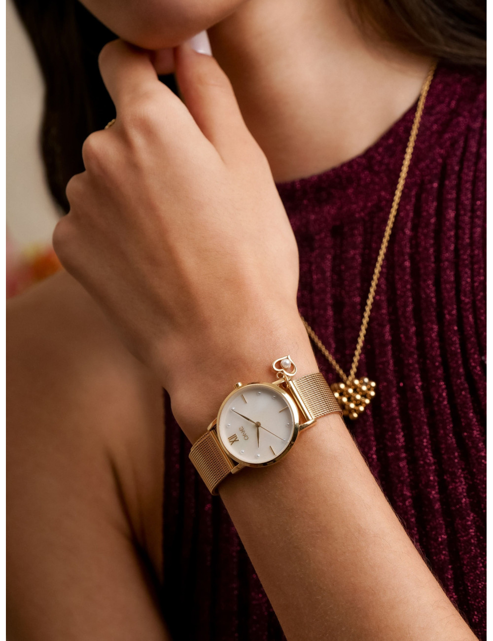 Relógio One Truly Gold