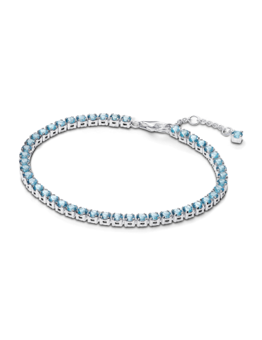 Pulseira de Ténis Azul Claro Brilhante Pandora