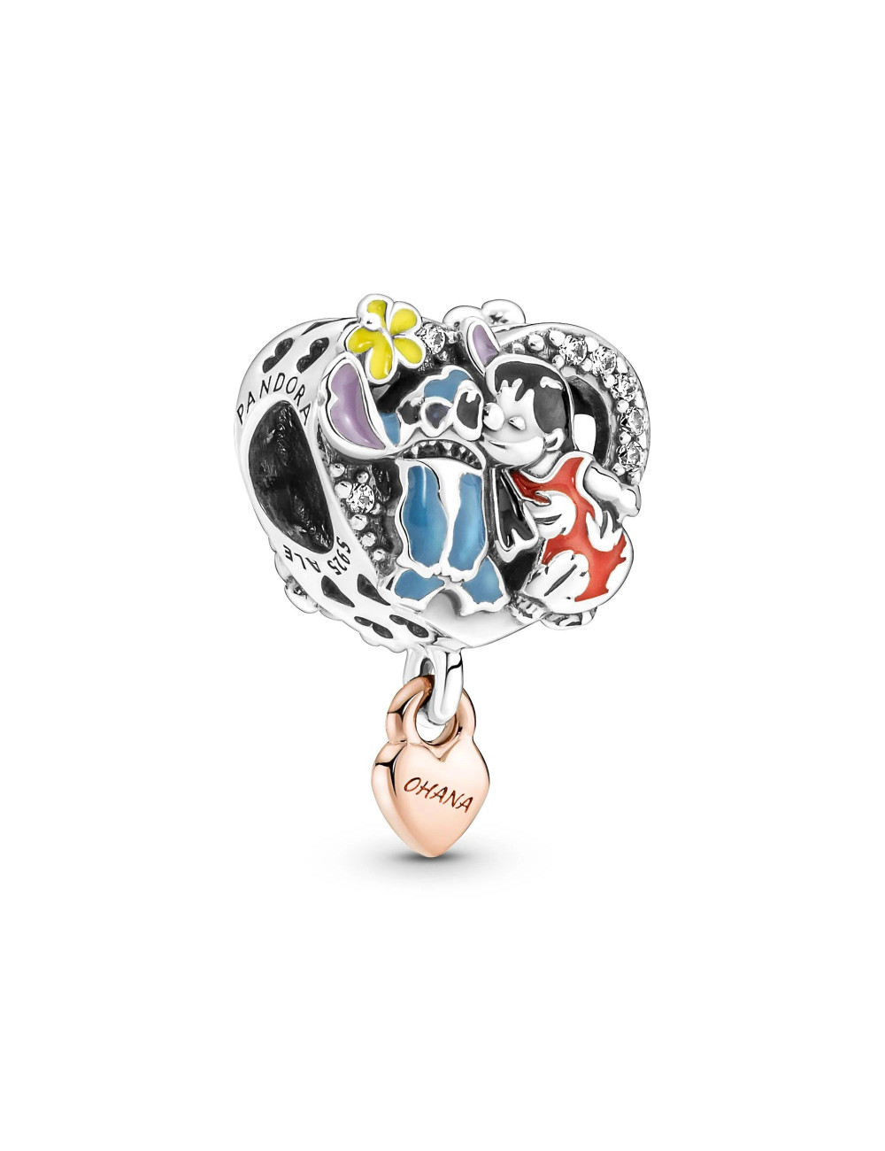 Conta Disney Ohana Lilo & Stitch Disney Pandora