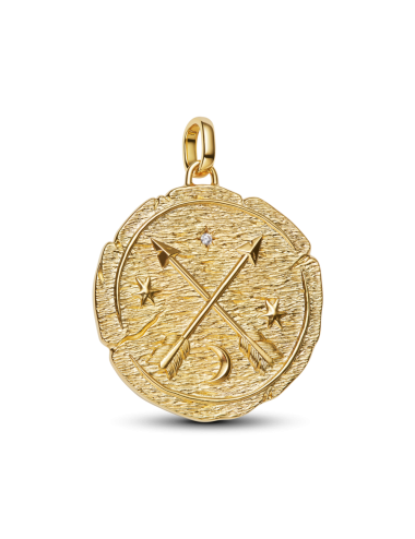 Conta Medalhão Setas Cruzada Pandora Talisman