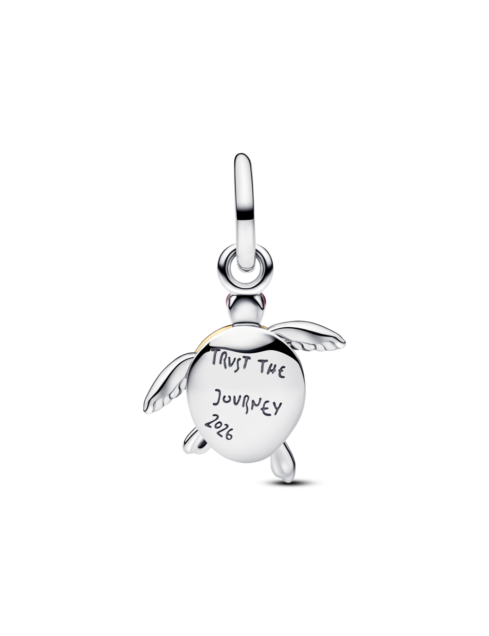 Conta Tartaruga Marinha Rosa Pandora Club 2026