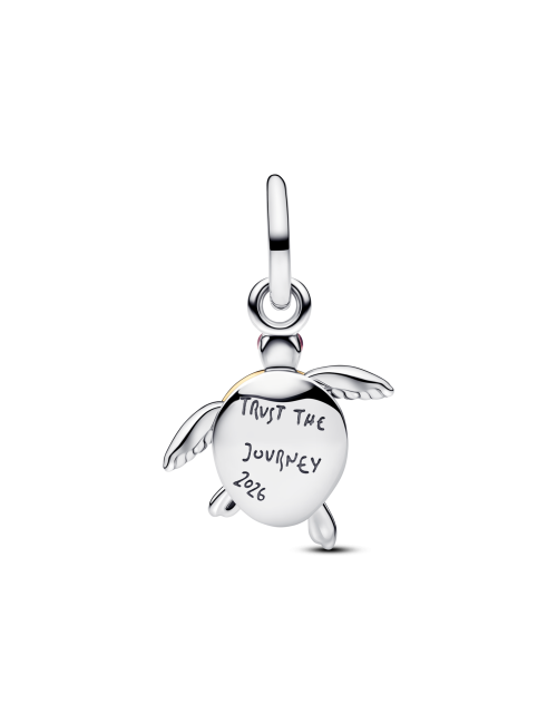 Conta Tartaruga Marinha Rosa Pandora Club 2026