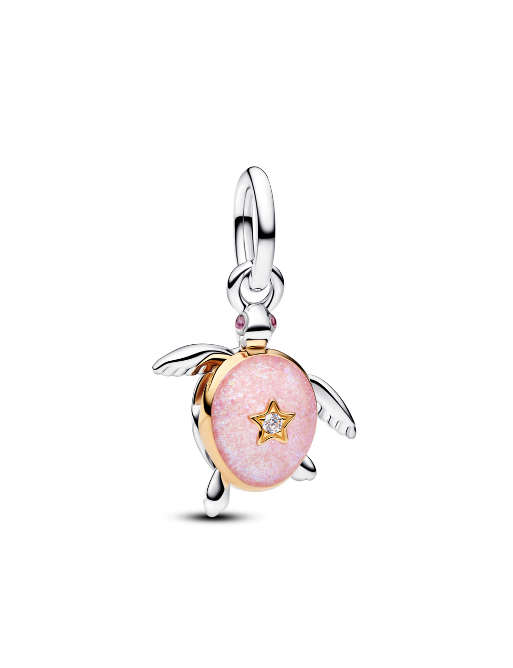 Conta Tartaruga Marinha Rosa Pandora Club 2026