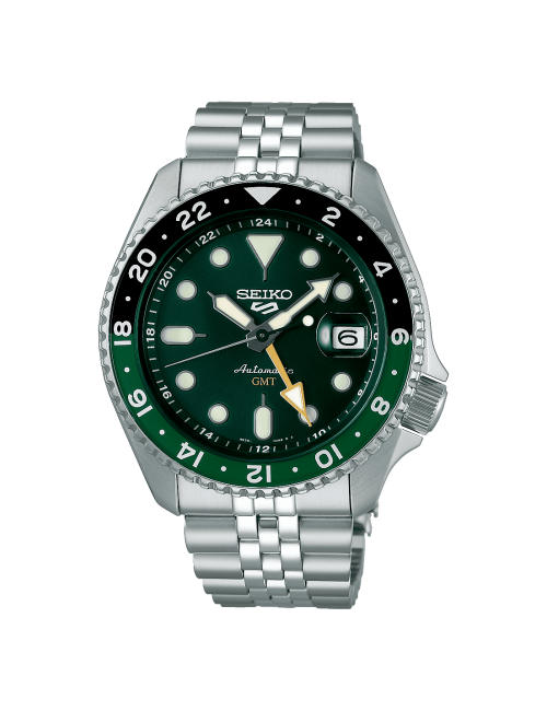 Relógio Seiko 5 Sports Style SKX Design GMT