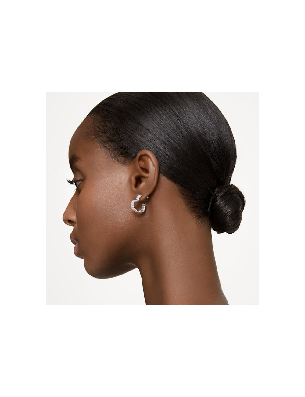 BRINCOS MATRIX HEART SWAROVSKI