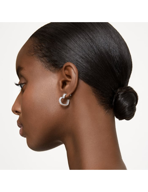 BRINCOS MATRIX HEART SWAROVSKI