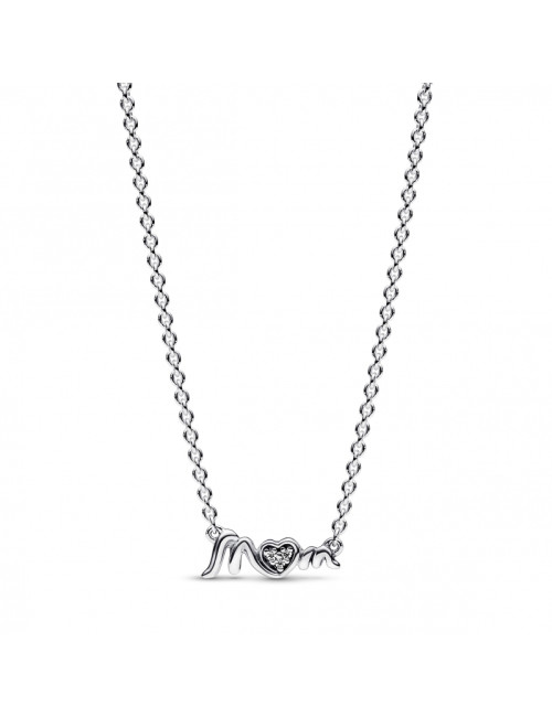 COLAR PANDORA MUM PAVÉ