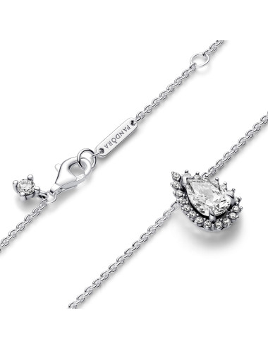 Colar Sparkling Pear Halo Pandora