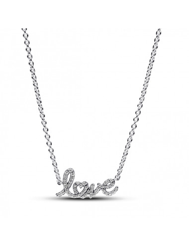 Colar Handwritten Love Collier Pandora