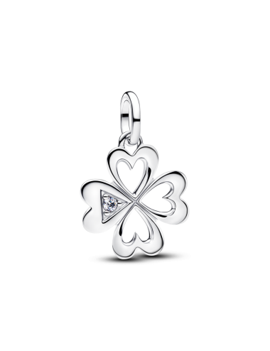 Conta Trevo de Quatro Folhas Coração Pandora