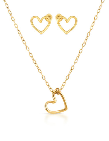 Set Colar e Brincos ONE Amour