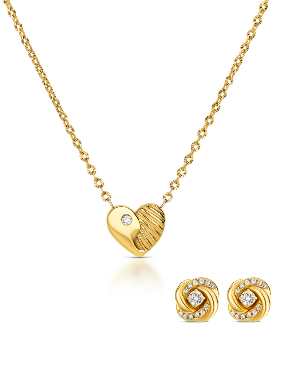 Set Colar e Brincos ONE Eternal