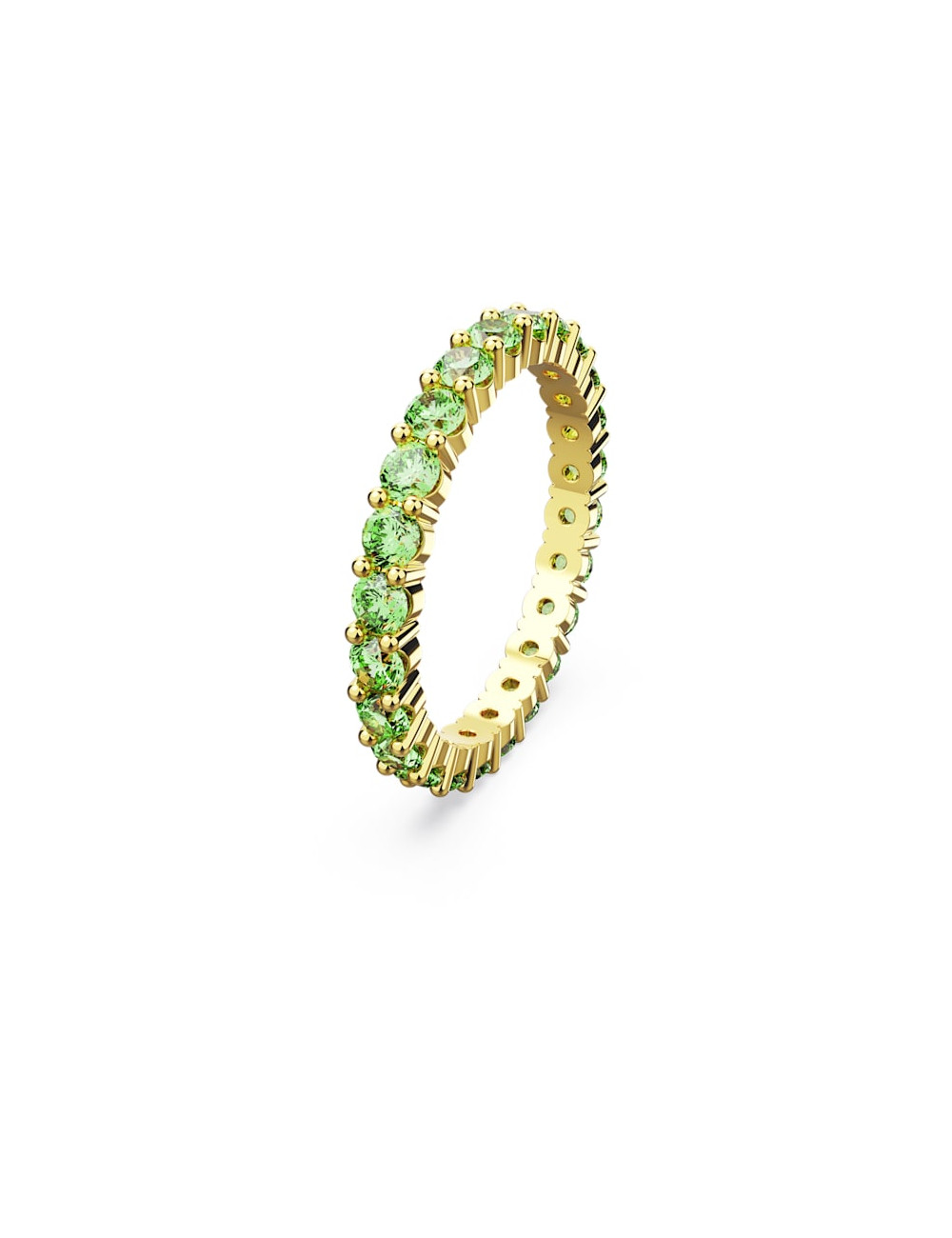 Anel Matrix Green Swarovski