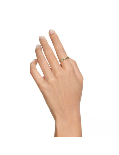 Anel Matrix Green Swarovski