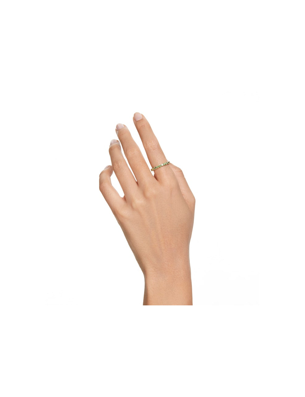 Anel Matrix Green Swarovski