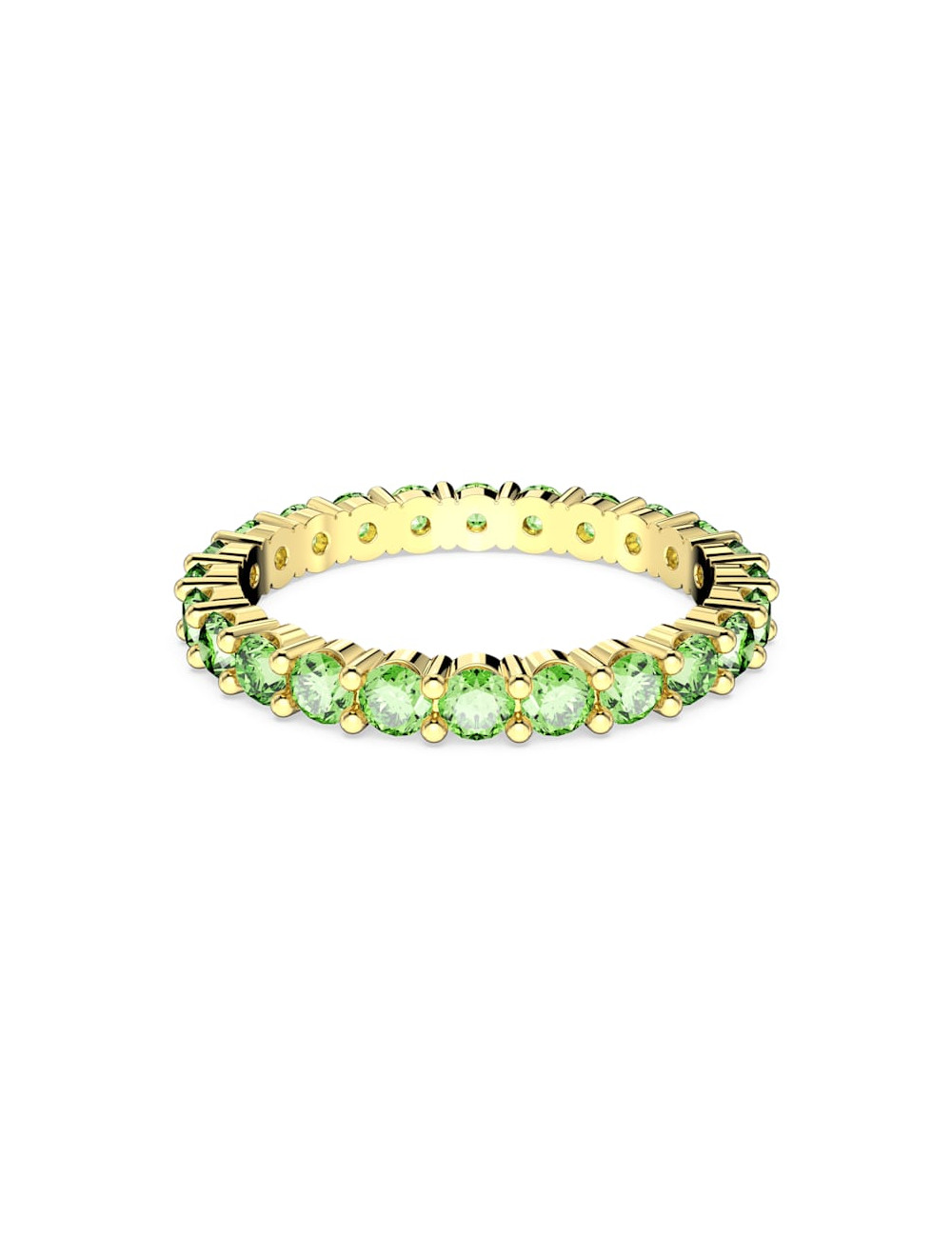 Anel Matrix Green Swarovski