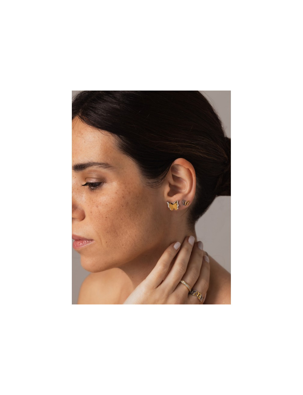 Brincos One Butterfly Duo