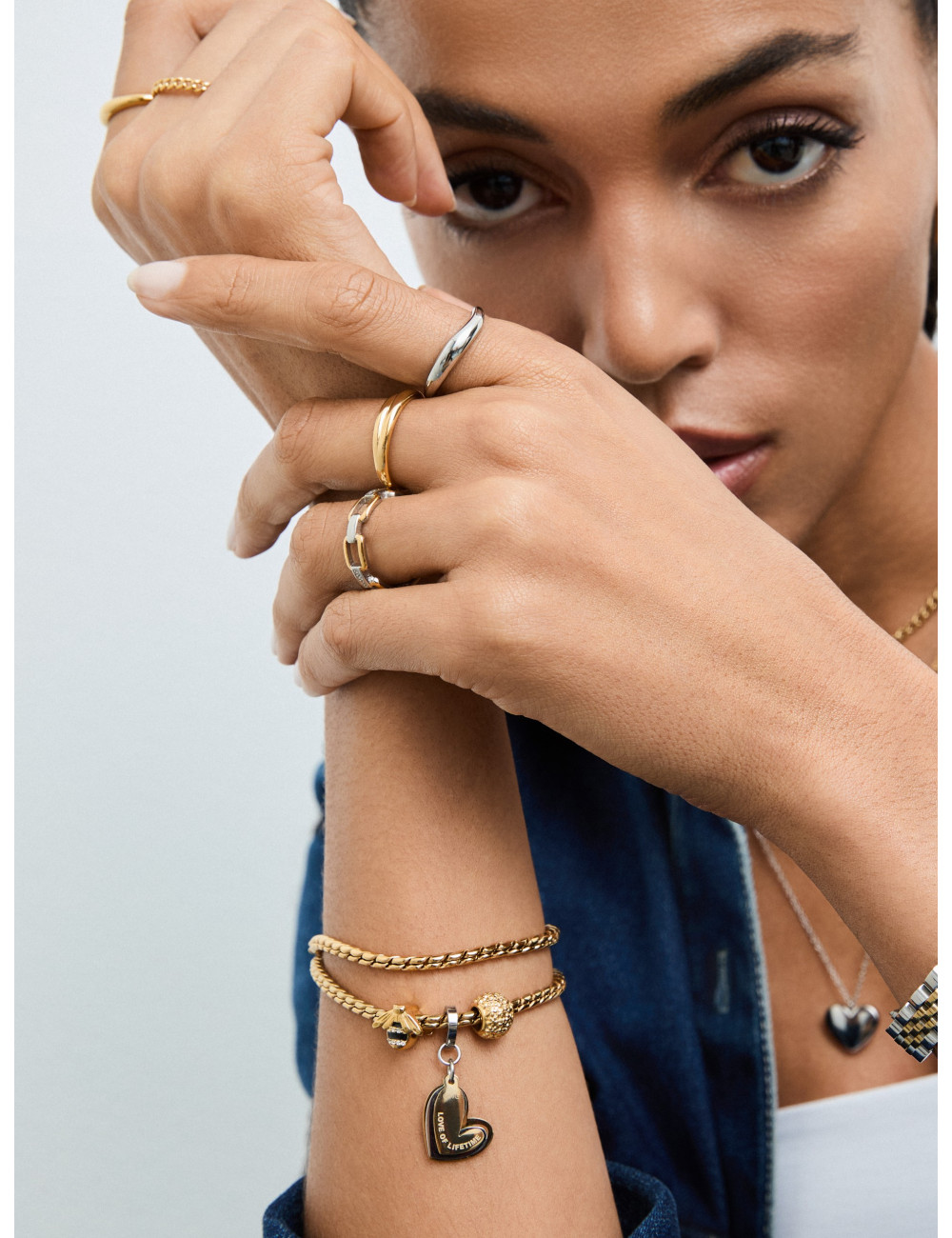 Pulseira Energy Master Twisted Gold