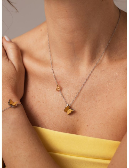 Colar One Butterfly Duo