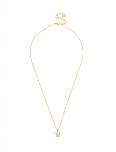 Colar One Butterfly Crystal