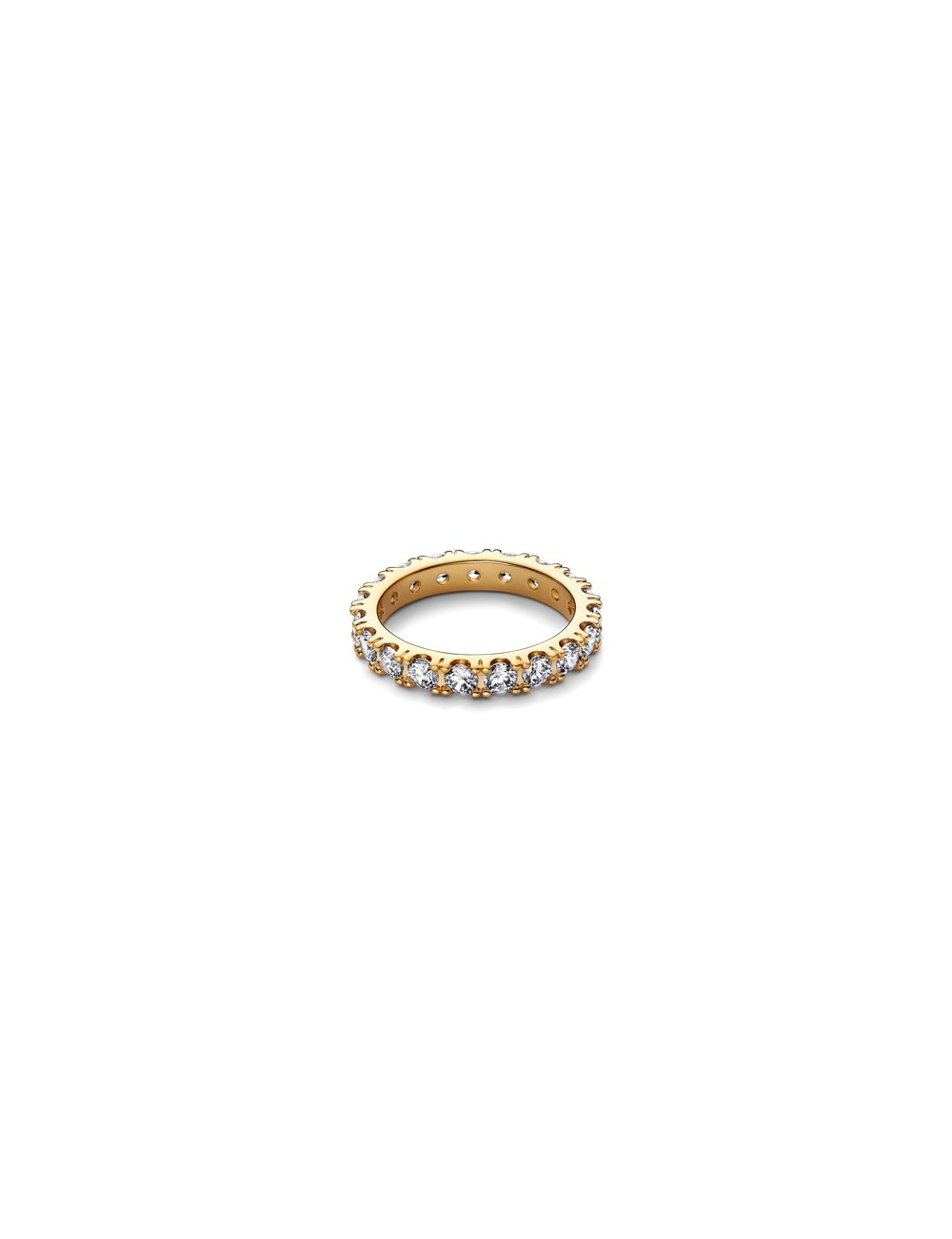 ANEL SPARKLING ROW ETERNITY PANDORA OURO 14K