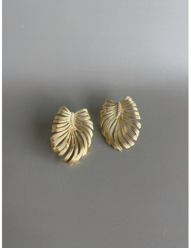 Brincos Capri Prata Dourada