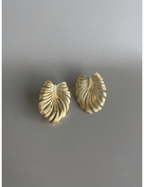 Brincos Capri Prata Dourada