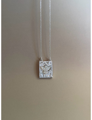 Colar Espirito Santo Prata