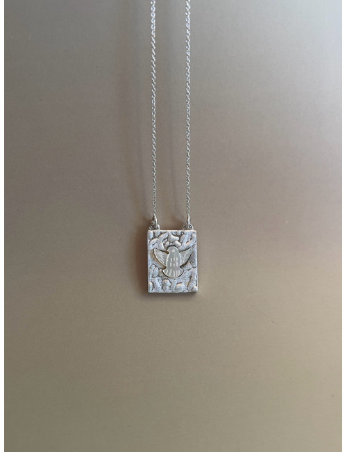 Colar Espirito Santo Prata