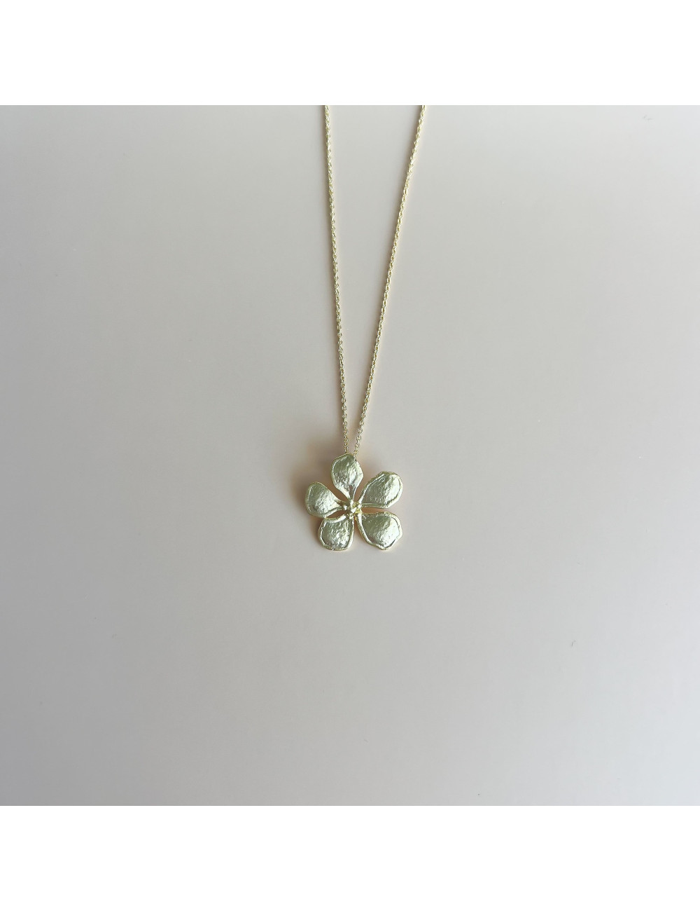 Colar My Flower Prata Dourada