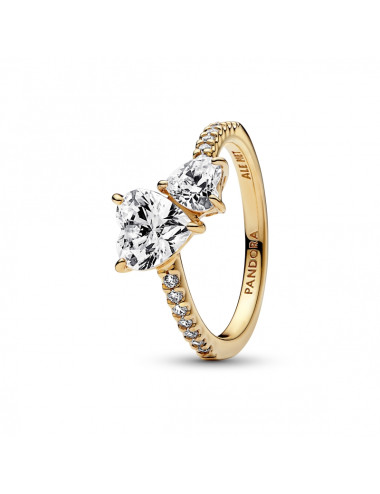Anel Double Geart Sparkling Pandora