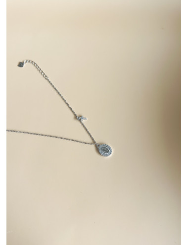 Pulseira Santa e Cruz Prata