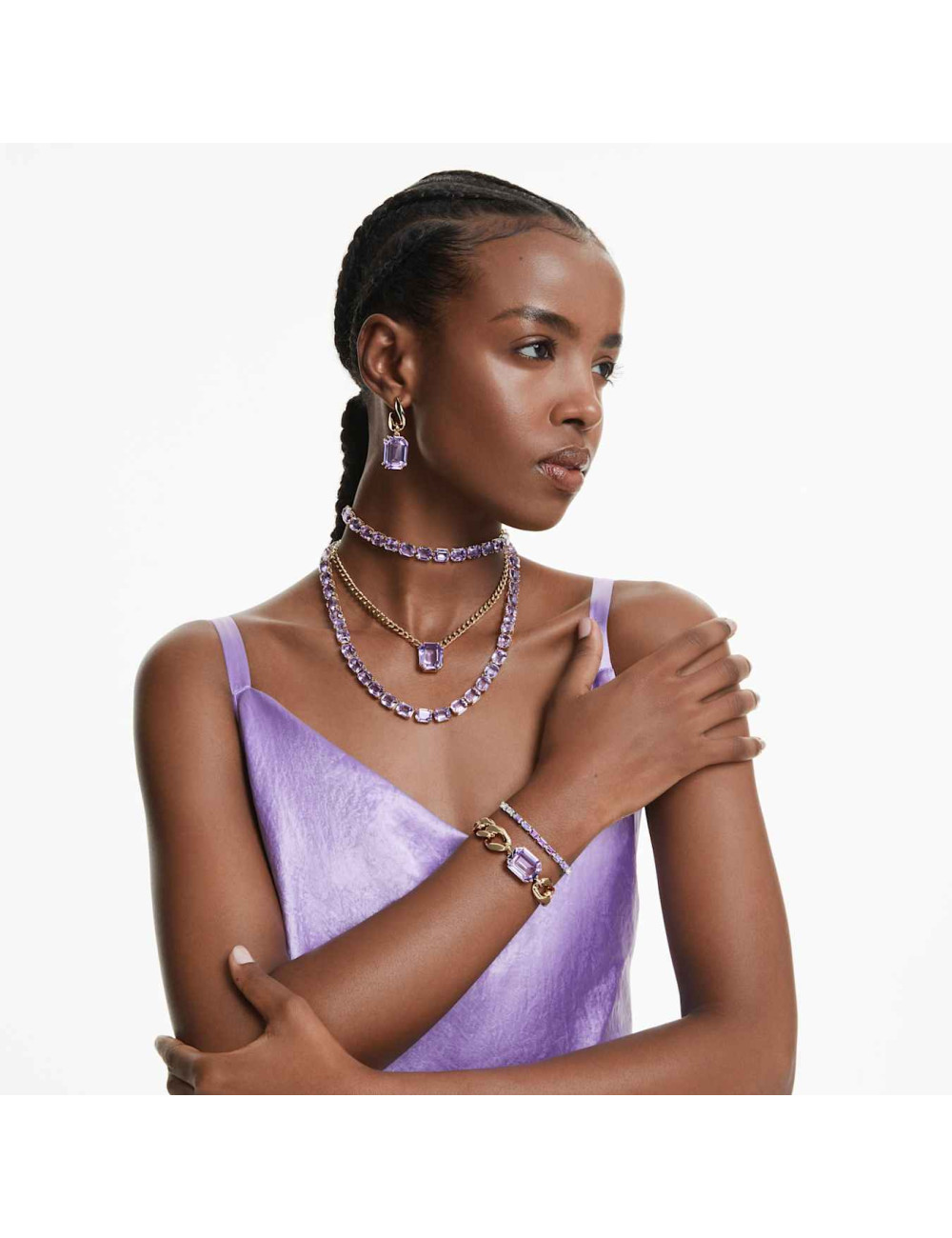 Pulseira Tennis Matrix Swarovski