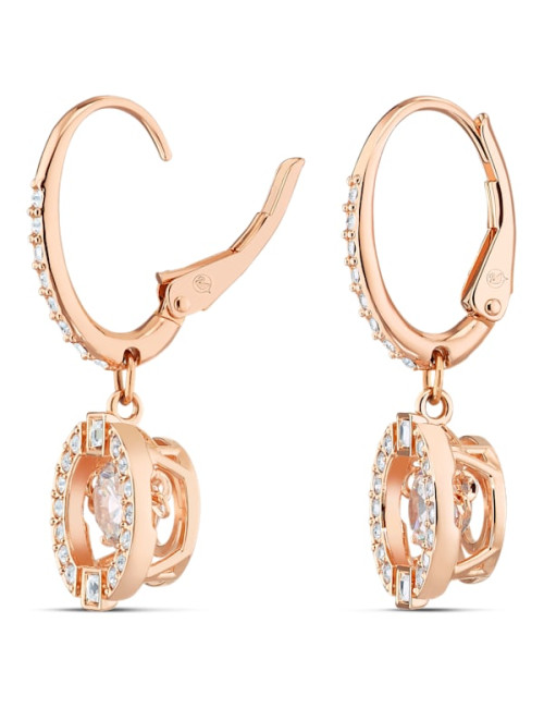 BRINCOS SPARKLING ROSE SWAROVSKI