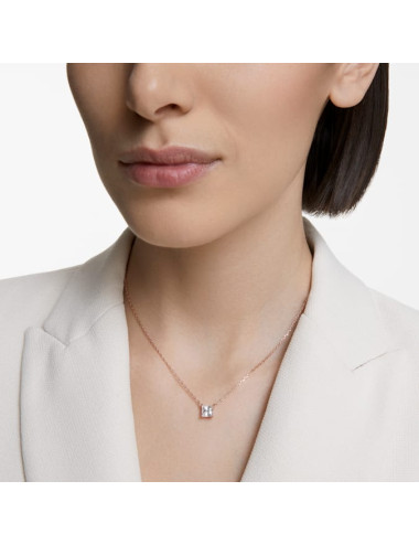 COLAR ATTRACT ROSE SWAROVSKI