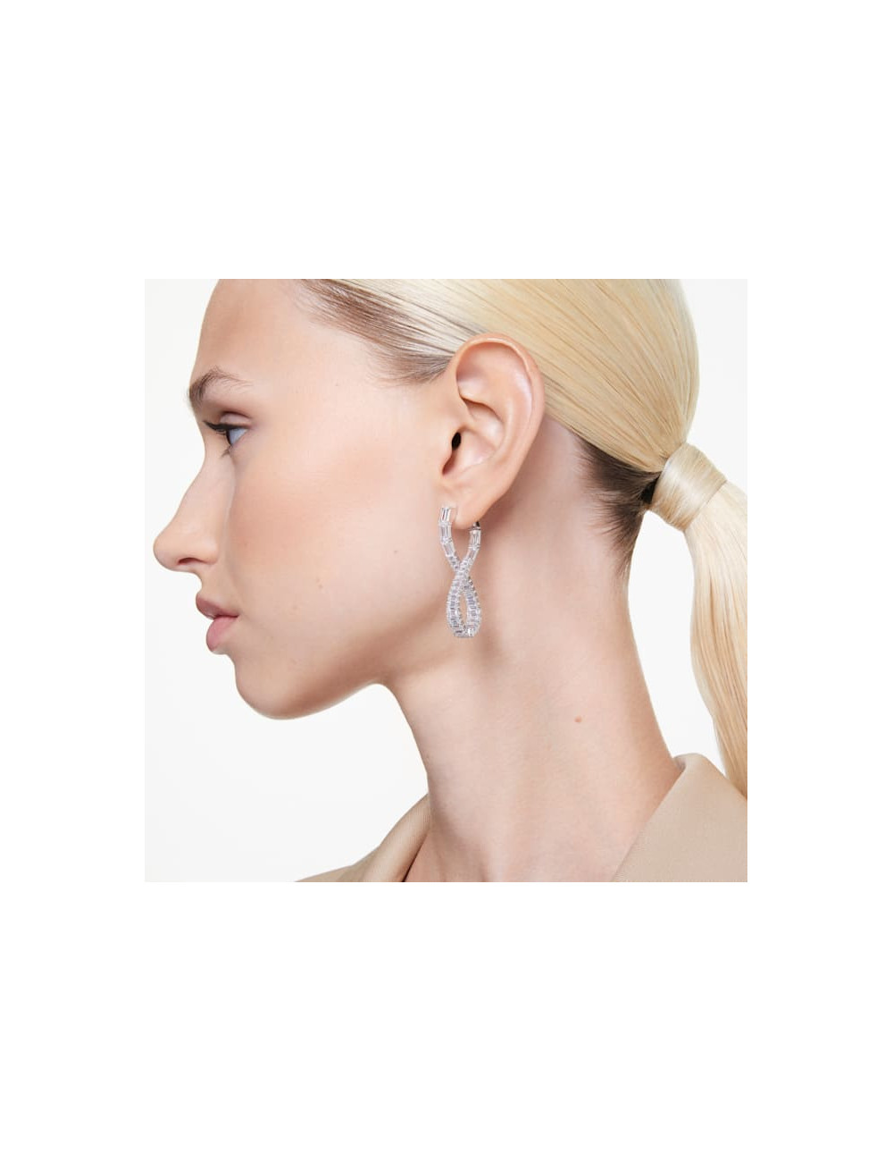 Brincos Hyperbola Swarovski