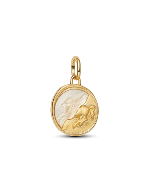 Mini Conta Medalão Pégaso Pandora Talisman