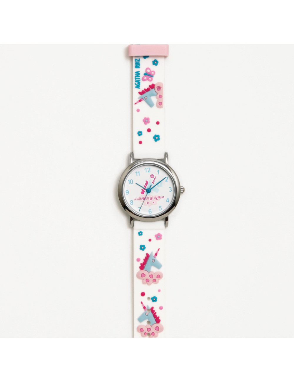 Relógio Unicórnio Branco Agatha Ruiz de La Prada