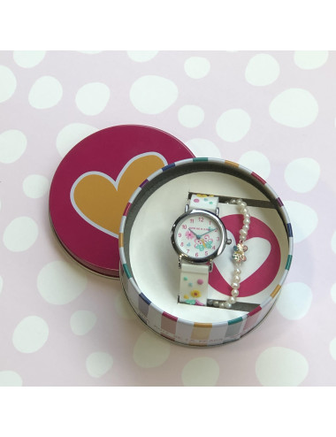 Set Relógio Branco Agatha Ruiz de La Prada