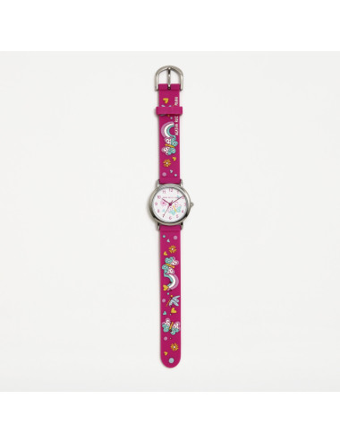 Relógio Borboletas Fucsia Agatha Ruiz de La Prada