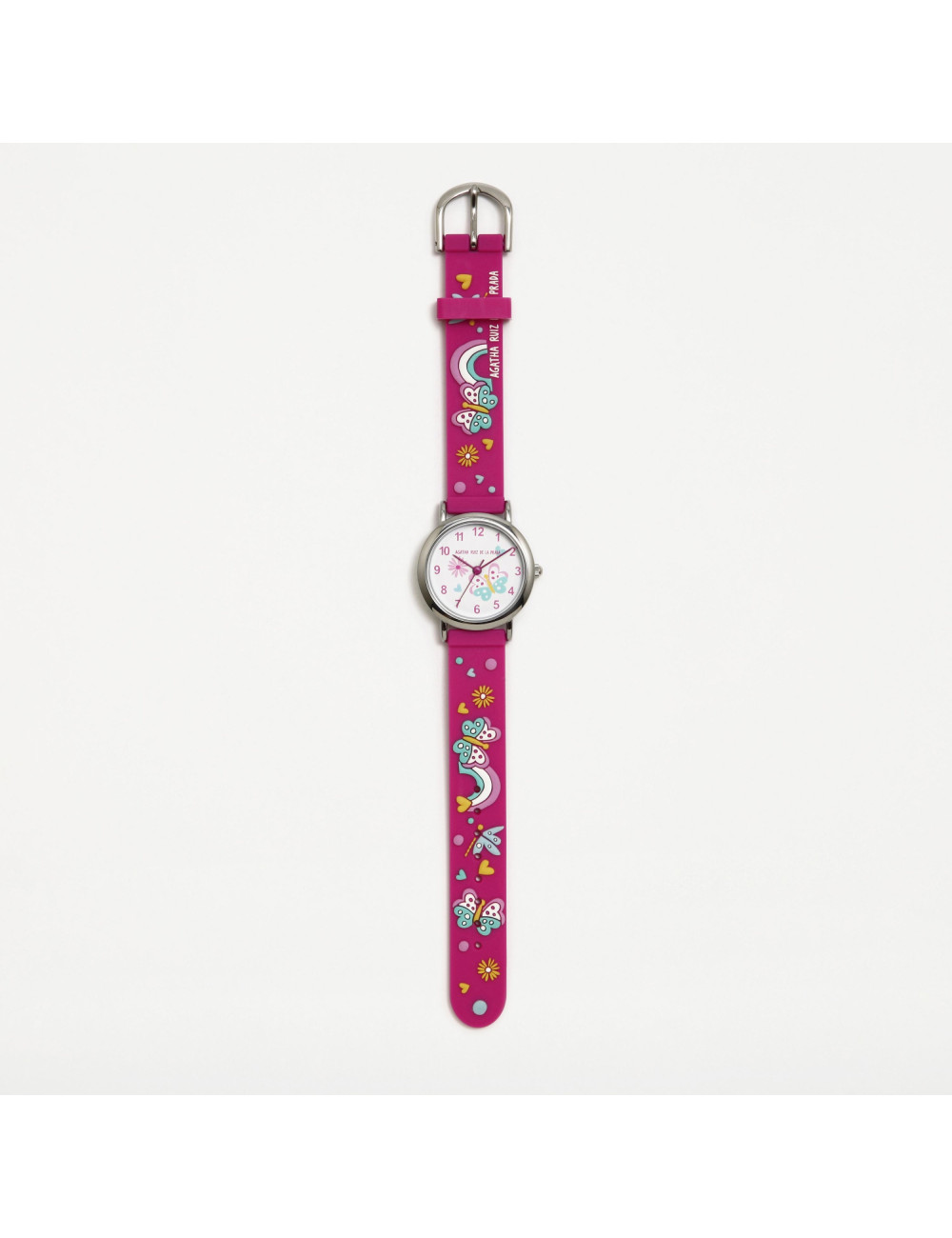 Relógio Borboletas Fucsia Agatha Ruiz de La Prada