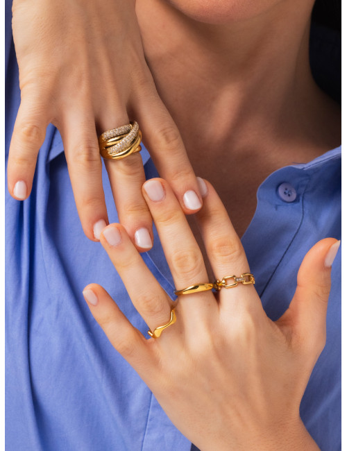 Anel One Luminous Square 6