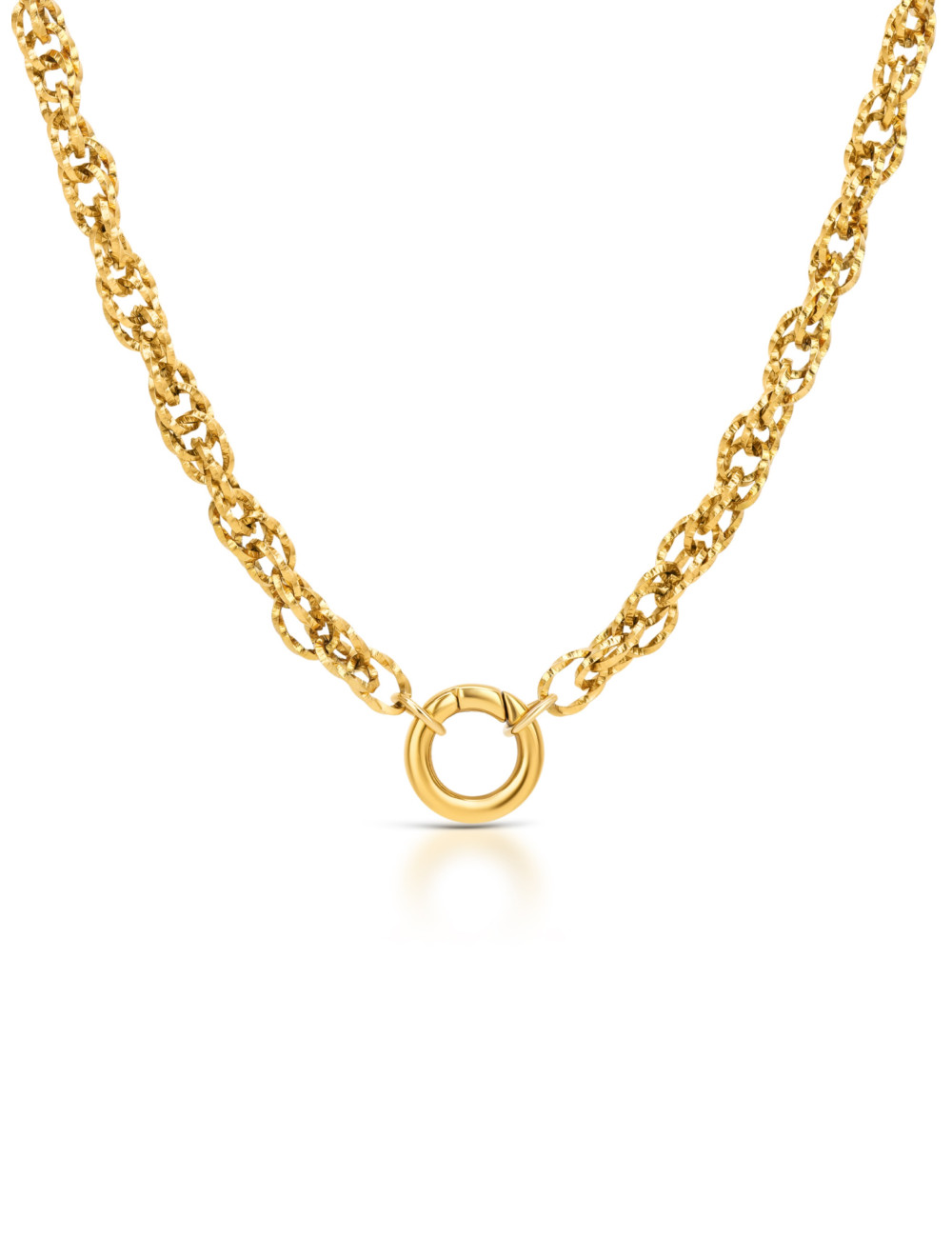 Colar One Energy Master Union Double Gold