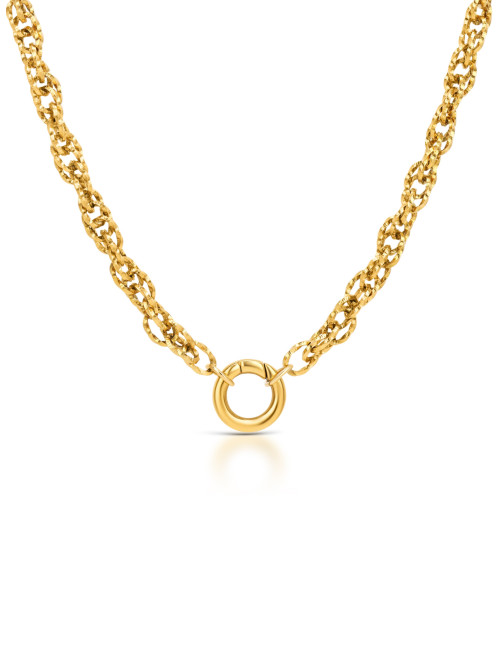 Colar One Energy Master Union Double Gold